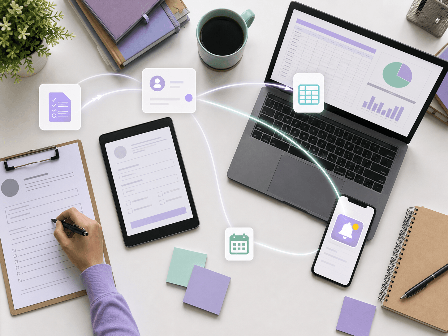 Automatización conectando formulario, hoja y notificación