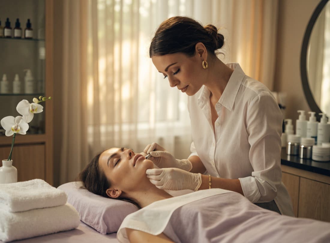 Cabina de un centro de estética